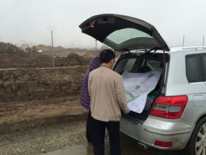 Khách hàng đi xem dự án Xuân Phương Tasco